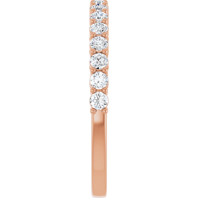 14K White 1/4 CTW Natural Diamond Anniversary Band