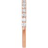 14K White 1/4 CTW Natural Diamond Anniversary Band