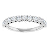 14K White 1/4 CTW Natural Diamond Anniversary Band