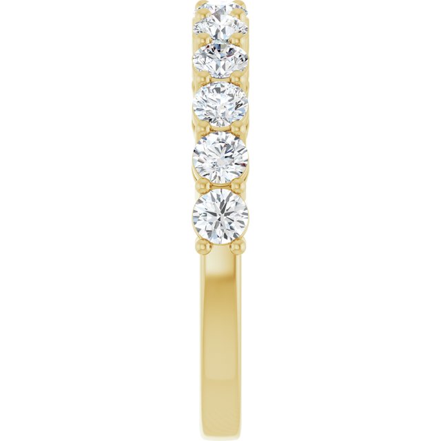 14K White 1/4 CTW Natural Diamond Anniversary Band