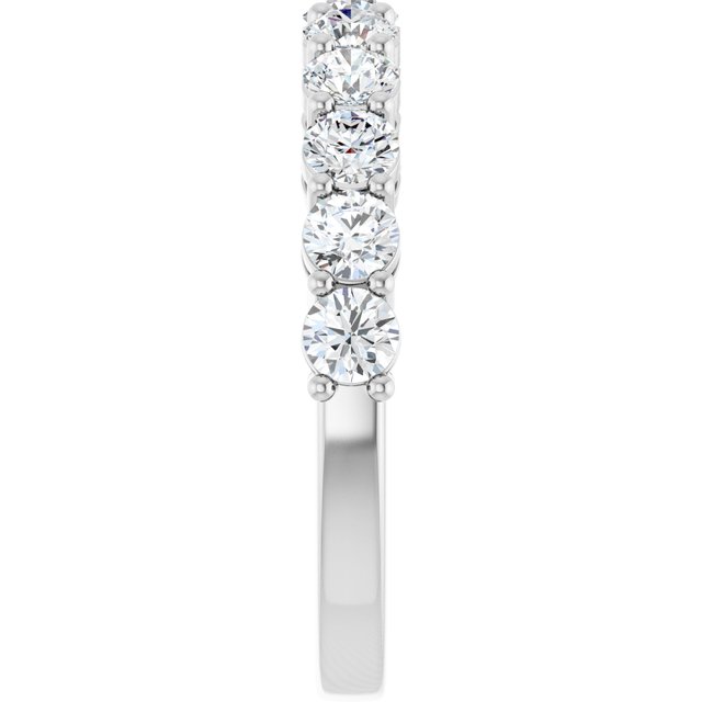 14K White 1/4 CTW Natural Diamond Anniversary Band