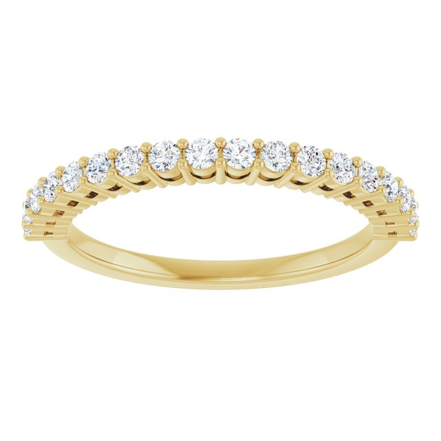 14K White 1/4 CTW Natural Diamond Anniversary Band