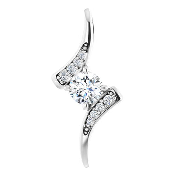 14K White Gold