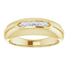 14K White 1/6 CTW Natural Diamond Ring