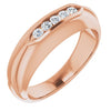 14K White 1/6 CTW Natural Diamond Ring