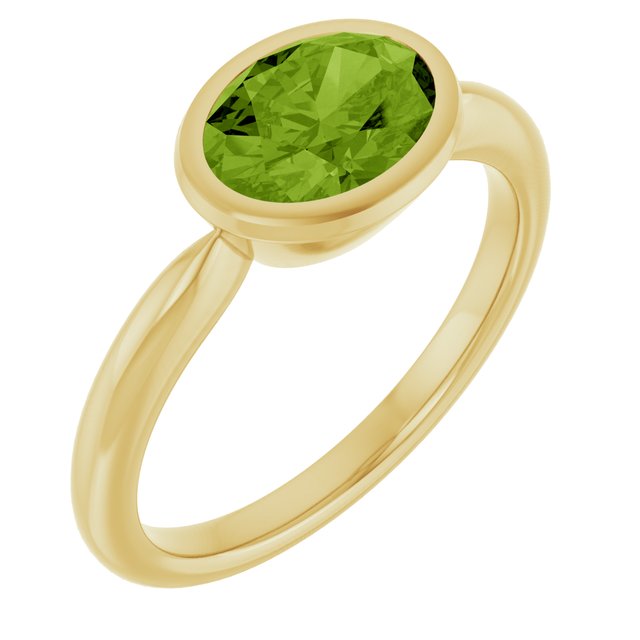 Natural Mozambique Garnet Ring with Peridot & Topaz in 14K Gold, Sterling Silver & Platinum