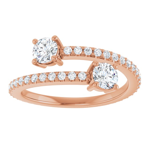 14K Gold Natural Diamond Ring - Options Available