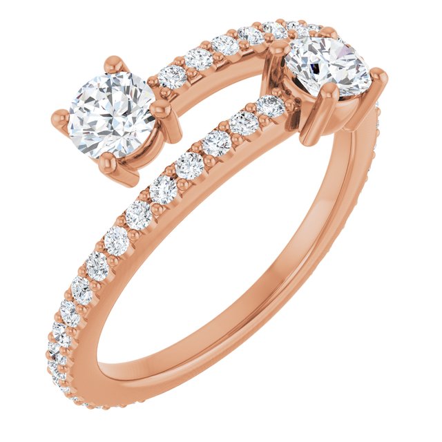 14K Gold Natural Diamond Ring - Options Available