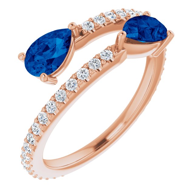 14K Gold Natural Diamond Ring - Options Available
