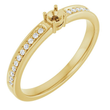 14K Yellow Gold