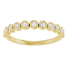 14K White 1/6 CTW Natural Diamond Anniversary Band