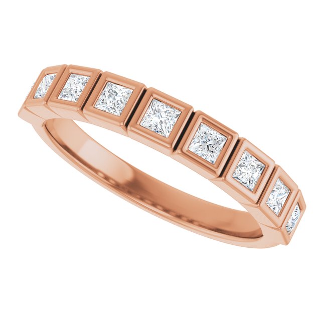 14K White 1/6 CTW Natural Diamond Anniversary Band