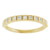 14K White 1/6 CTW Natural Diamond Anniversary Band