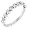 14K White 1/6 CTW Natural Diamond Anniversary Band