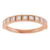 14K White 1/6 CTW Natural Diamond Anniversary Band