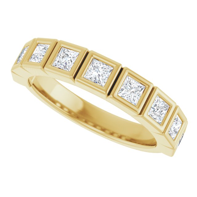 14K White 1/6 CTW Natural Diamond Anniversary Band