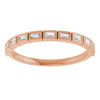 14K White 1/6 CTW Natural Diamond Anniversary Band