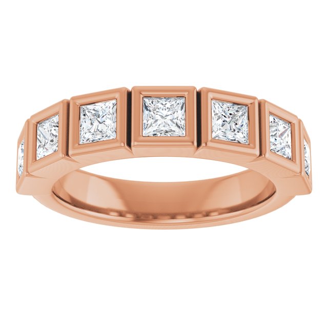 14K White 1/6 CTW Natural Diamond Anniversary Band