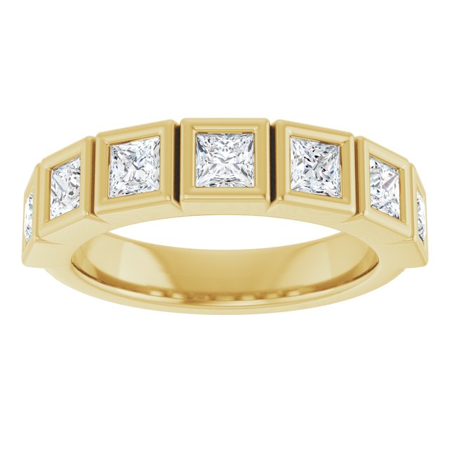 14K White 1/6 CTW Natural Diamond Anniversary Band