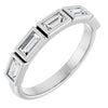 14K White 1/6 CTW Natural Diamond Anniversary Band