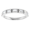 14K White 1/6 CTW Natural Diamond Anniversary Band