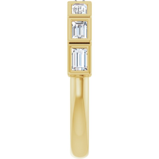 14K White 1/6 CTW Natural Diamond Anniversary Band