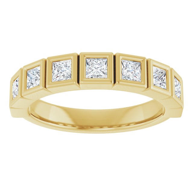 14K White 1/6 CTW Natural Diamond Anniversary Band