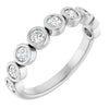 14K White 1/6 CTW Natural Diamond Anniversary Band