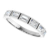 14K White 1/6 CTW Natural Diamond Anniversary Band