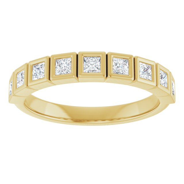 14K White 1/6 CTW Natural Diamond Anniversary Band