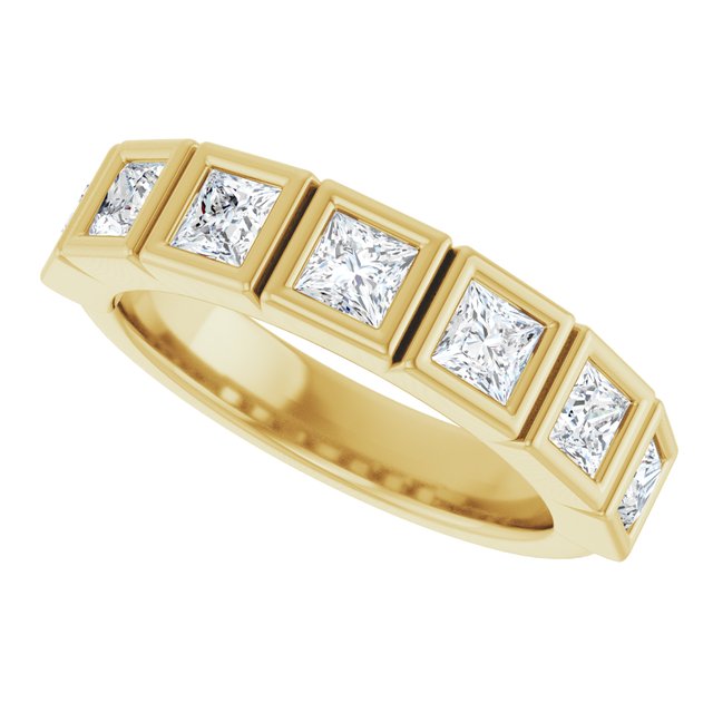 14K White 1/6 CTW Natural Diamond Anniversary Band