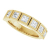 14K White 1/6 CTW Natural Diamond Anniversary Band