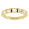 14K White 1/6 CTW Natural Diamond Anniversary Band