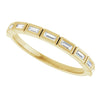 14K White 1/6 CTW Natural Diamond Anniversary Band