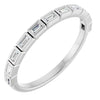 14K White 1/6 CTW Natural Diamond Anniversary Band