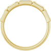 14K White 1/6 CTW Natural Diamond Anniversary Band