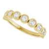 14K White 1/6 CTW Natural Diamond Anniversary Band