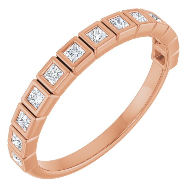 14K White 1/6 CTW Natural Diamond Anniversary Band