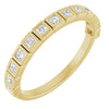 14K White 1/6 CTW Natural Diamond Anniversary Band