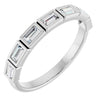 14K White 1/6 CTW Natural Diamond Anniversary Band