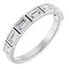 14K White 1/6 CTW Natural Diamond Anniversary Band