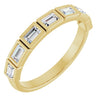 14K White 1/6 CTW Natural Diamond Anniversary Band