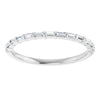 14K Rose 5/8 CTW Natural Diamond Anniversary Band