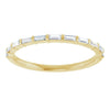 14K Rose 5/8 CTW Natural Diamond Anniversary Band