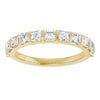 14K Rose 5/8 CTW Natural Diamond Anniversary Band