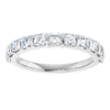 14K Rose 5/8 CTW Natural Diamond Anniversary Band