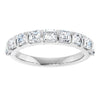 14K Rose 5/8 CTW Natural Diamond Anniversary Band