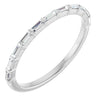 14K Rose 5/8 CTW Natural Diamond Anniversary Band