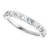 14K Rose 5/8 CTW Natural Diamond Anniversary Band