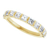 14K Rose 5/8 CTW Natural Diamond Anniversary Band